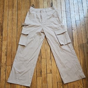 Missguided Petite Beige Cargo Pants